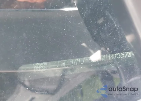 2017 Chevrolet Sonic Premier from USA, damaged, VIN 1G1JF5SB4H4135784